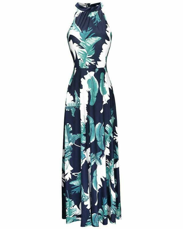 STYLEWORD Women's Off Shoulder Elegant Maxi Long Dress Large Floral