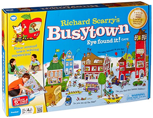 Wonder Forge Richard Scarry's Busytown, Eye Found It Toddler Toy and Game for Boys and Girls Age 3 and Up - A Fun Preschool Board Game