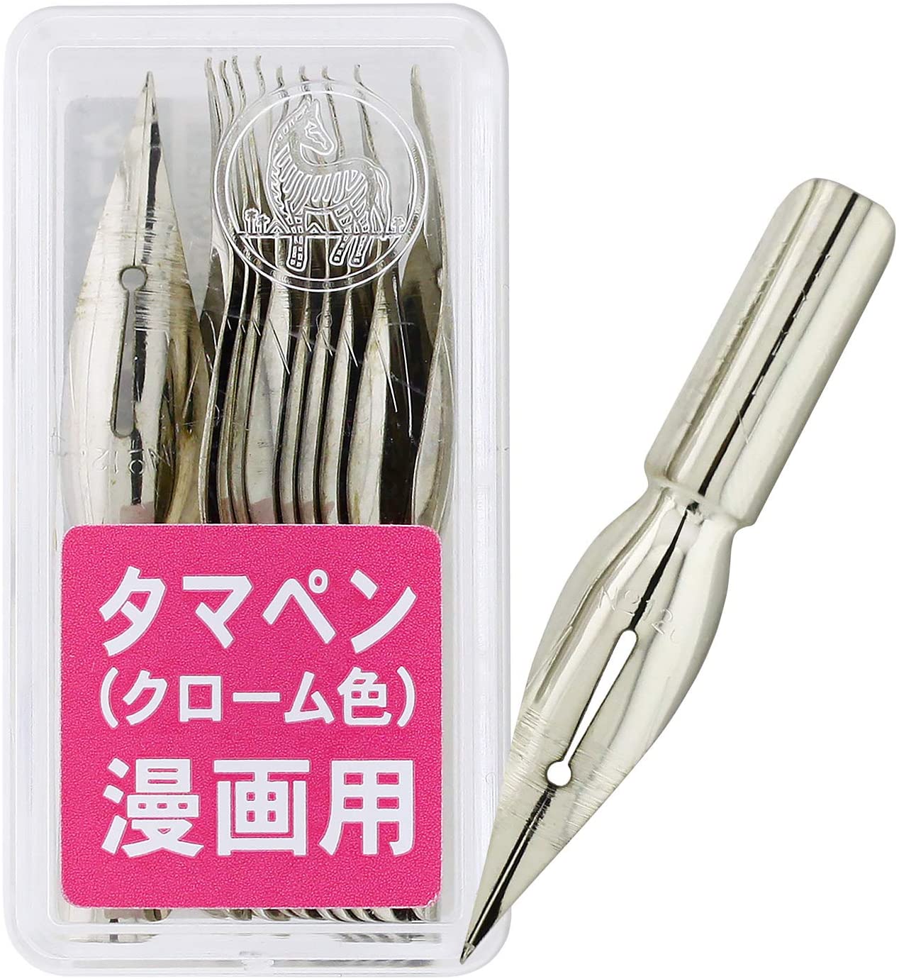 Zebra Comic Pen Nib, Tama Pen Model, Pack of 10 (PT-6B-C-K)