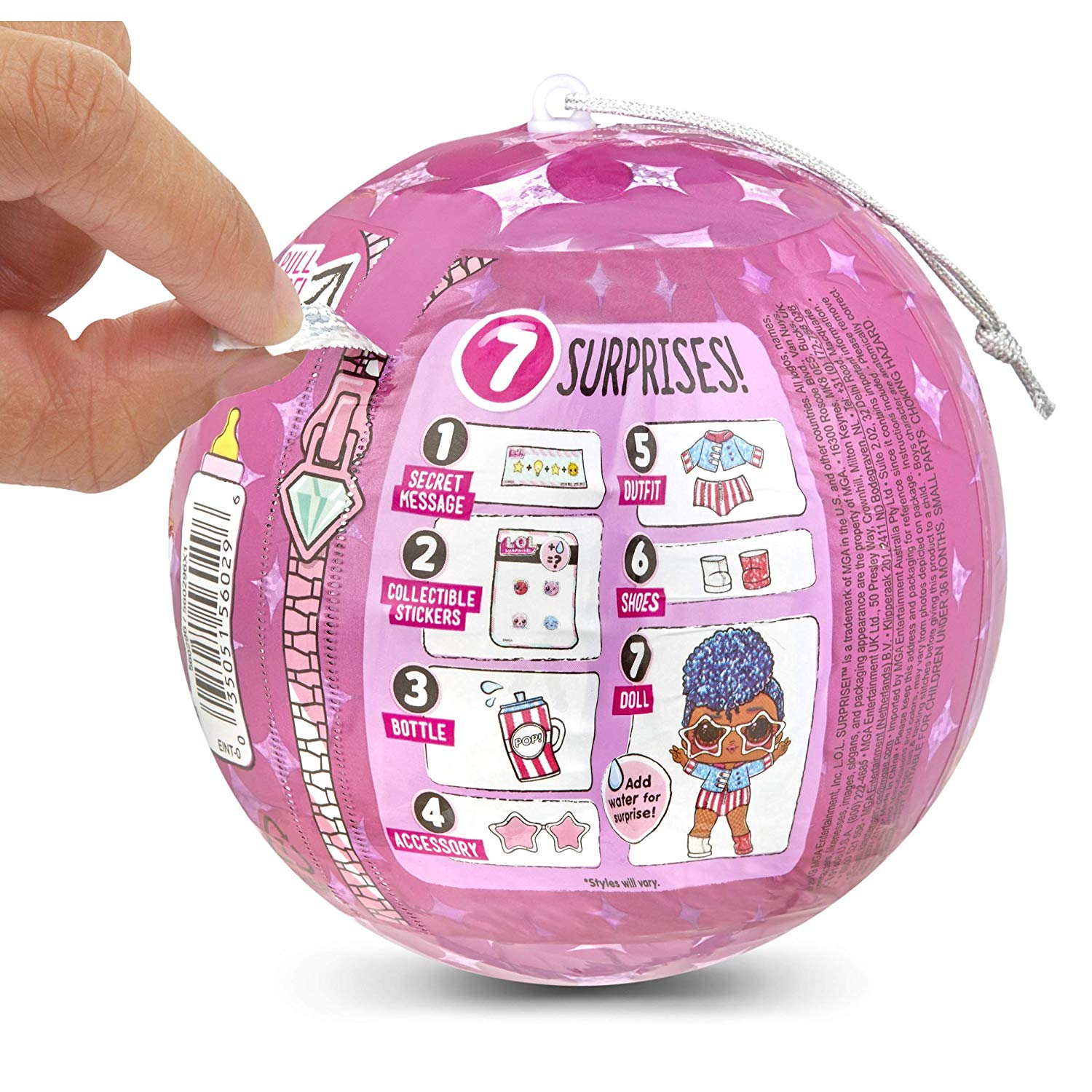 L.O.L. Surprise! Dolls Sparkle Series A, Multicolor