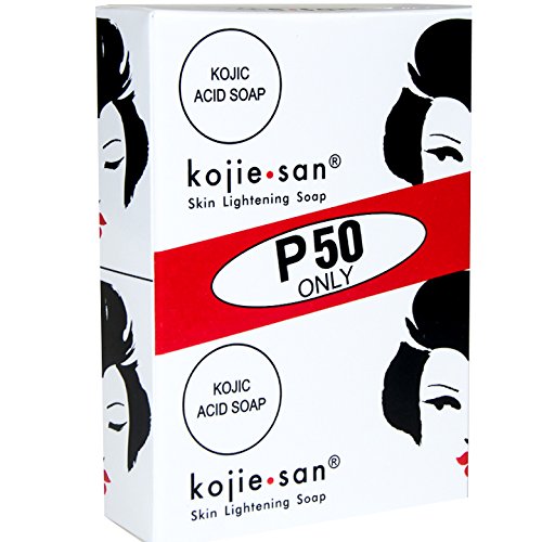 Original Kojie San Skin Lightening Anti-Acne Kojic Acid Soap - 2 Bars, 65g