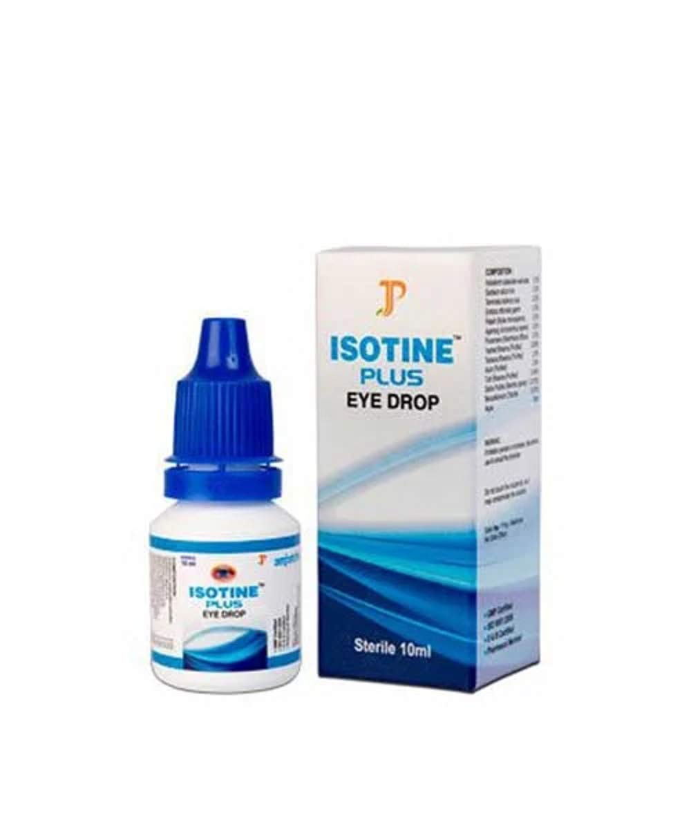 Dr Basu Advance Formula Isotine Plus Herbal Eye Drop 1 Box (10ml X 6 vials) - With Express Shipping