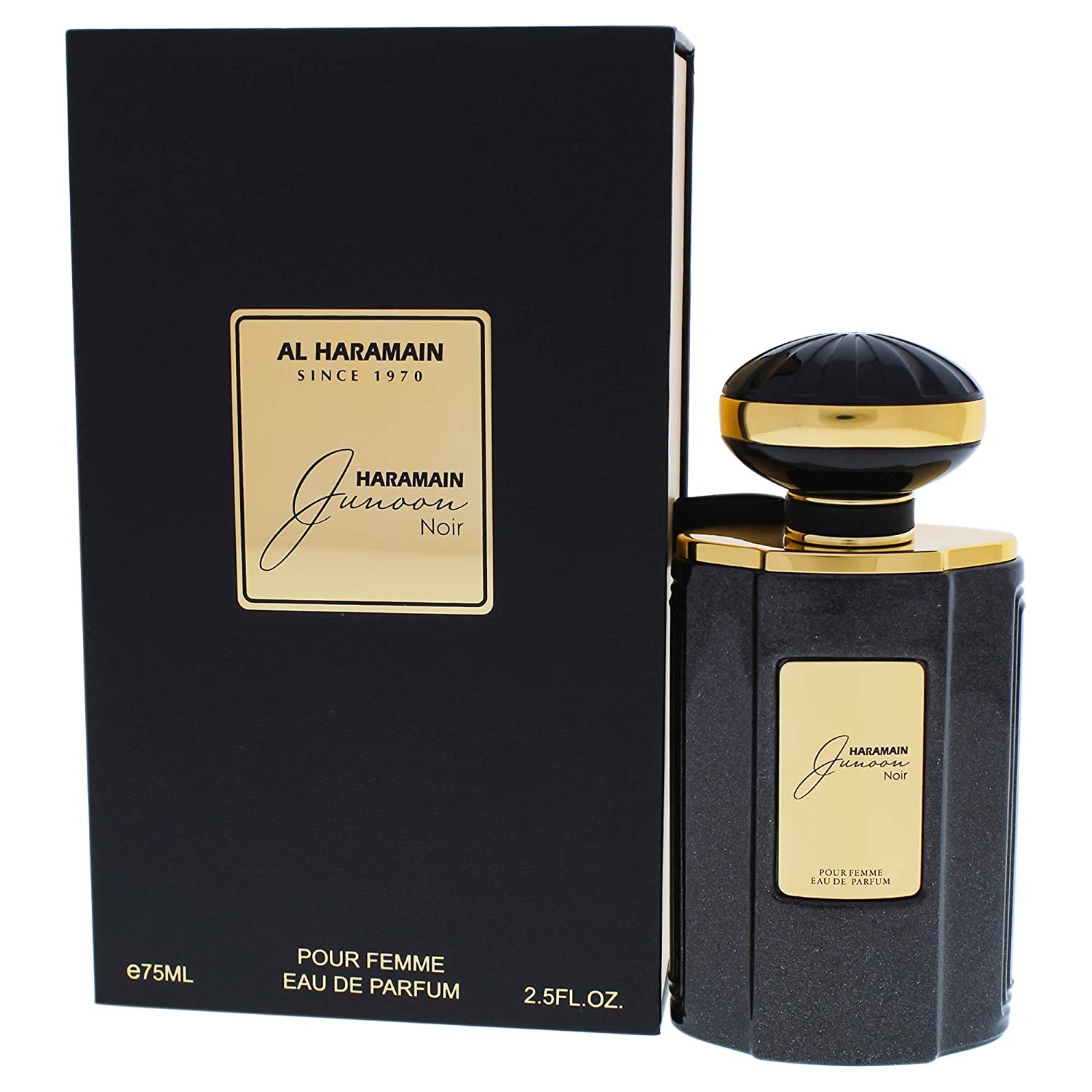 Al Haramain Junoon Noir for Women EDP - 2.5 Fl.Oz (75ml)
