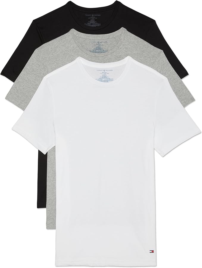 Tommy Hilfiger Men's Cotton Classics Undershirts - Comfortable Fit for Pakistan