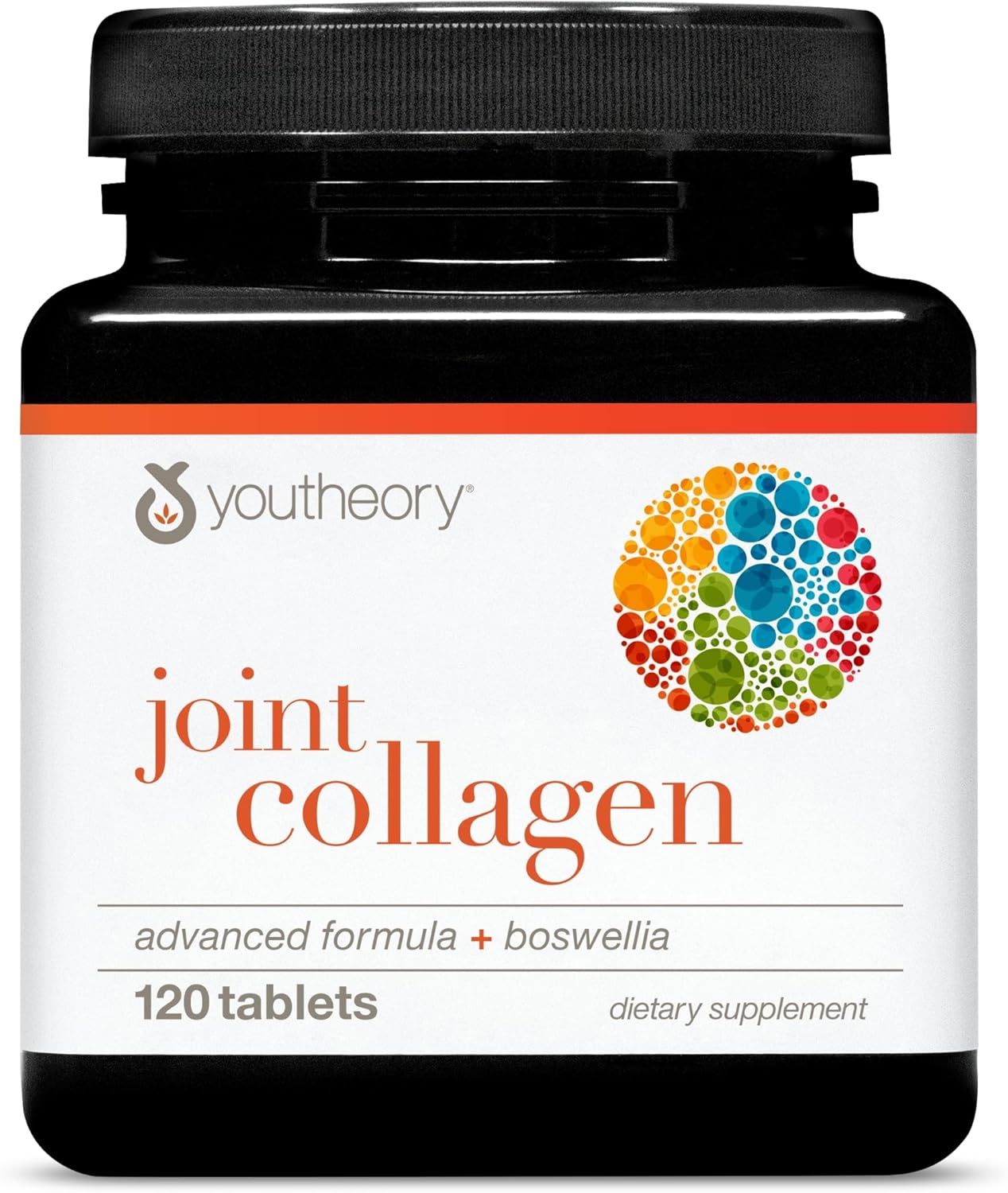 Youtheory Joint Collagen Advanced - Bone & Joint Health Supplement with Boswellia, Turmeric & Quercetin (120 Tablets)