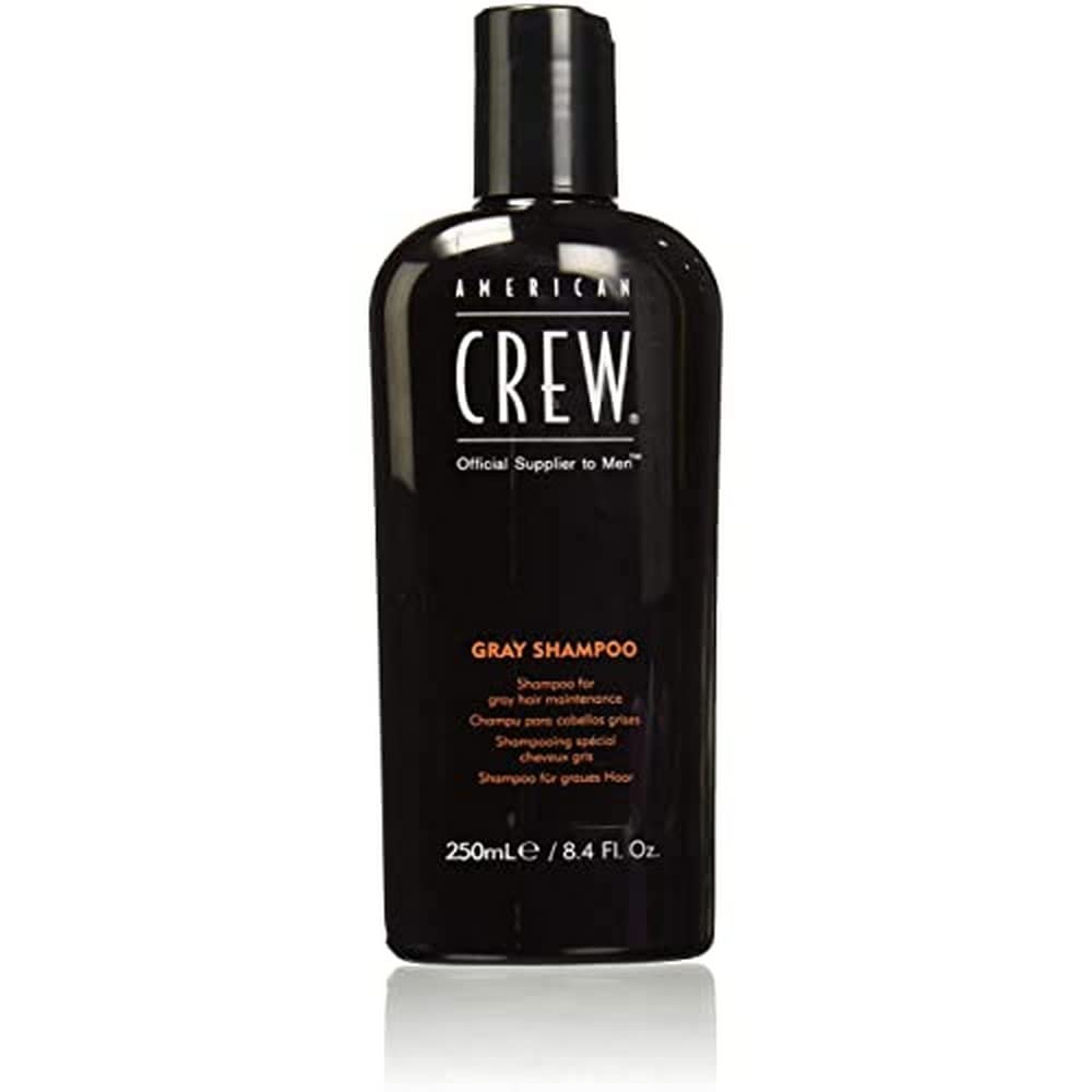 American Crew Gray Shampoo — 8.45 fl oz | Tone & Enhance Gray, Silver & Salt-and-Pepper Ha
