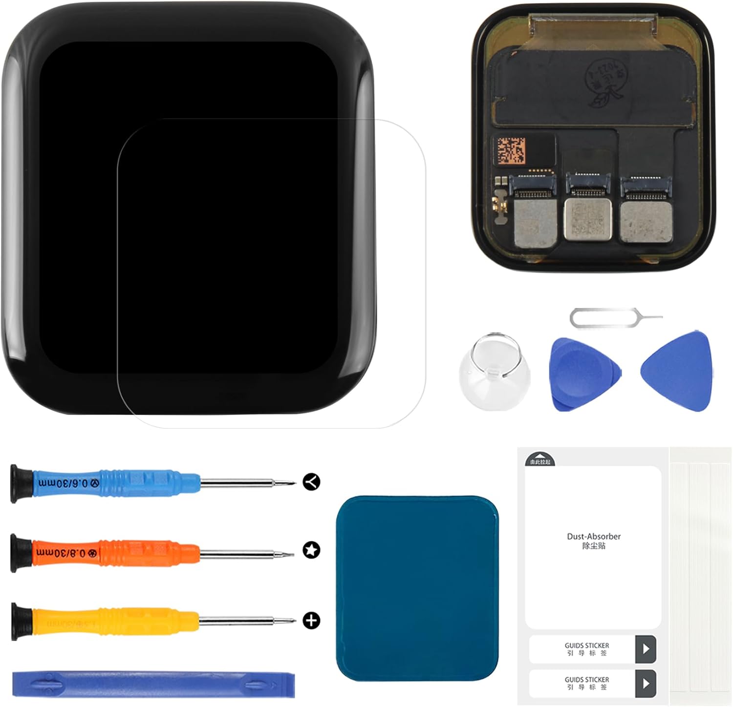 Original A-MIND LCD Screen Replacement for Apple Watch Series 5/SE (40mm) | Repair Kit