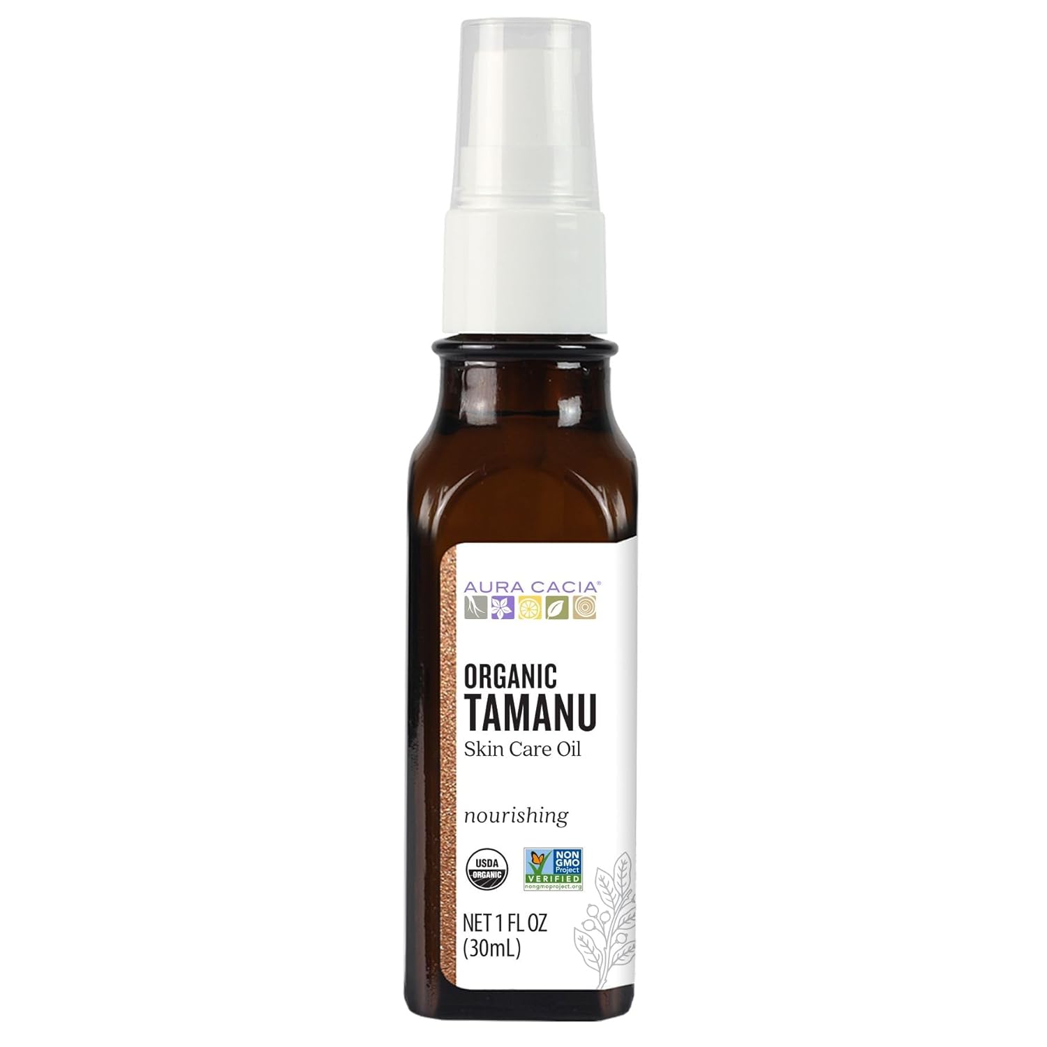 Aura Cacia Organic Tamanu Oil for Skin & Hair - 1 fl oz Bottle | Nourishing, Natural Skincare | Imported from USA | Amazon Pakistan Online Shopping