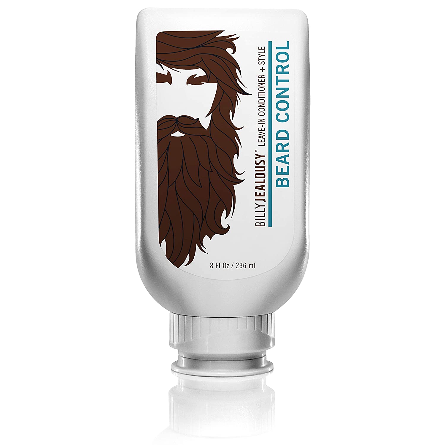 Billy Jealousy Beard Control Leave,In Mens Light Styling Beard Conditioner with Aloe - 8 Fl.Oz (88ml)