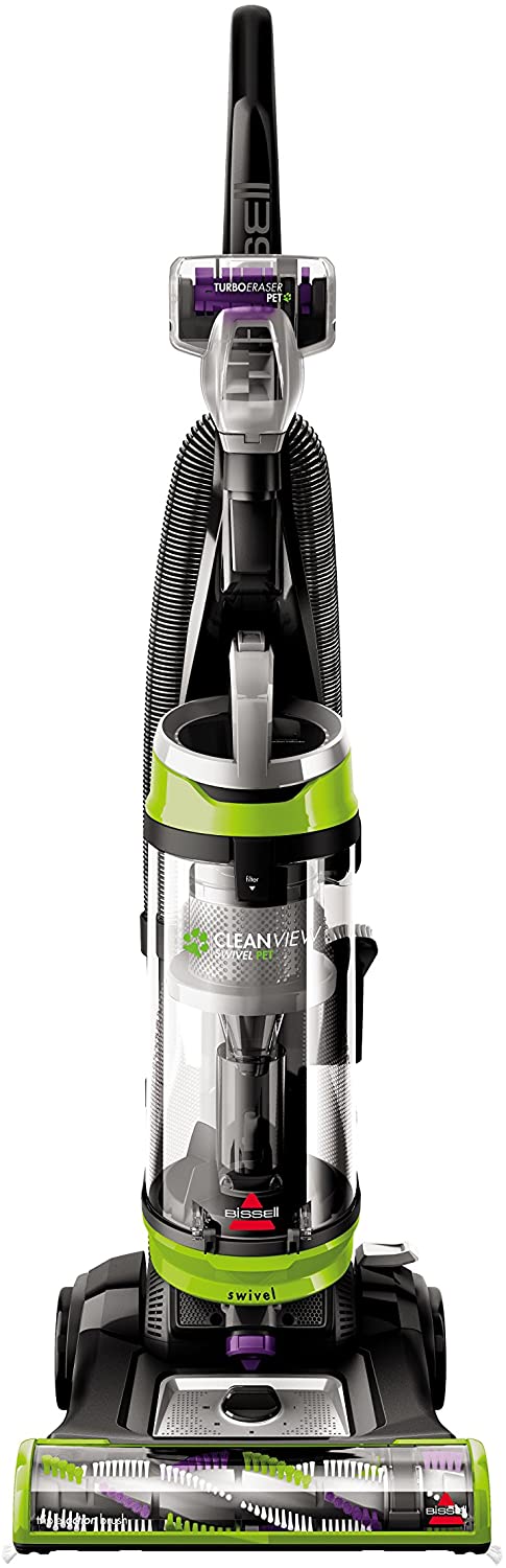BISSELL 2252 CleanView Swivel Upright Bagless with Swivel Steering, Powerful Pet Hair Pick Up Large Capacity Dirt Tank