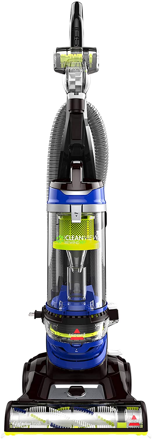 BISSELL Cleanview Rewind Pet Bagless Vacuum Cleaner, 2489 - Blue