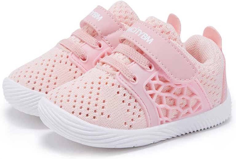 BMCiTYBM Baby Breathable Mesh Walking Shoes – Non-Slip Lightweight First Walkers for Boys & Girls