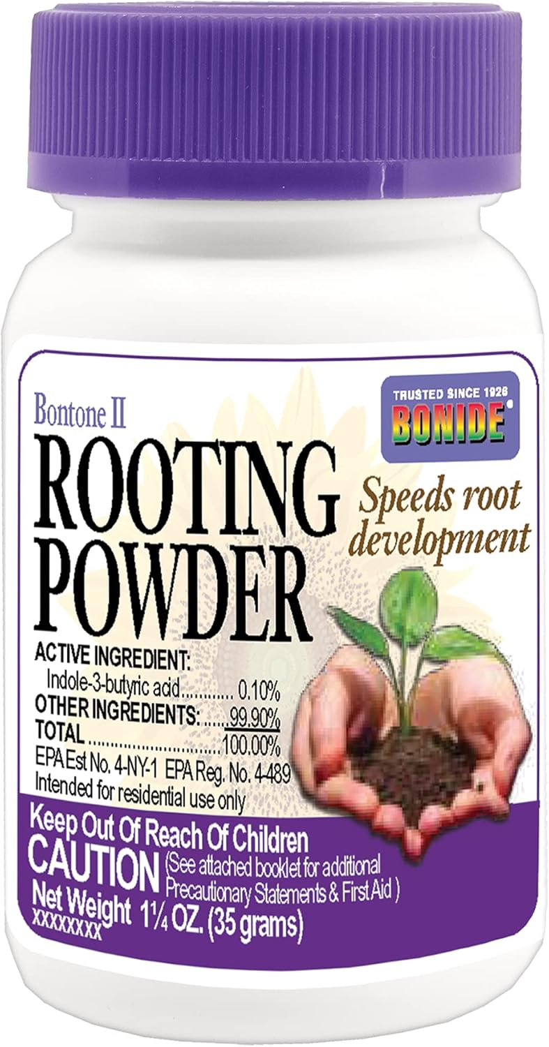 Bonide Bontone II Rooting Powder, 1.25 oz — Ready-to-Use Rooting Hormone Dust for Houseplants &amp