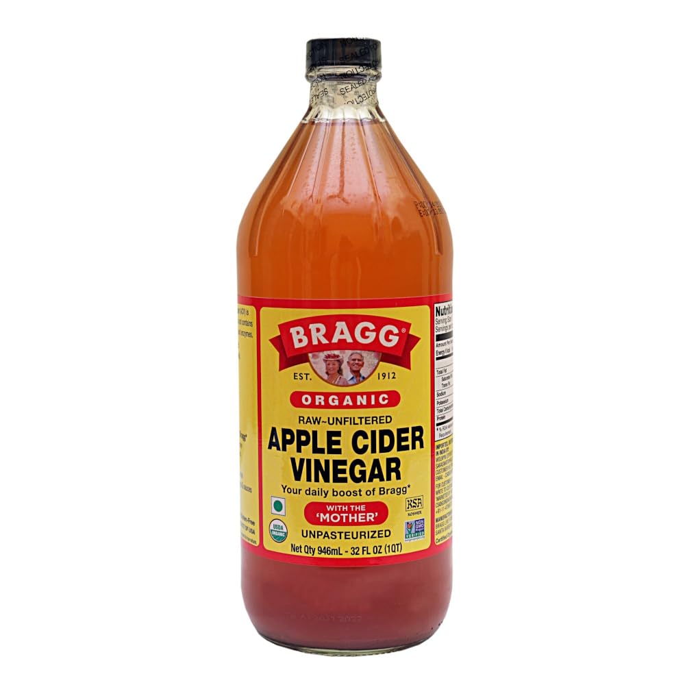 Bragg Organic Raw Apple Cider Vinegar - 32 Fl.Oz (946ml)