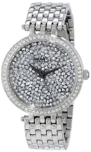 Caravelle New York Women s 43L160 Analog Display Japanese Quartz White Watch