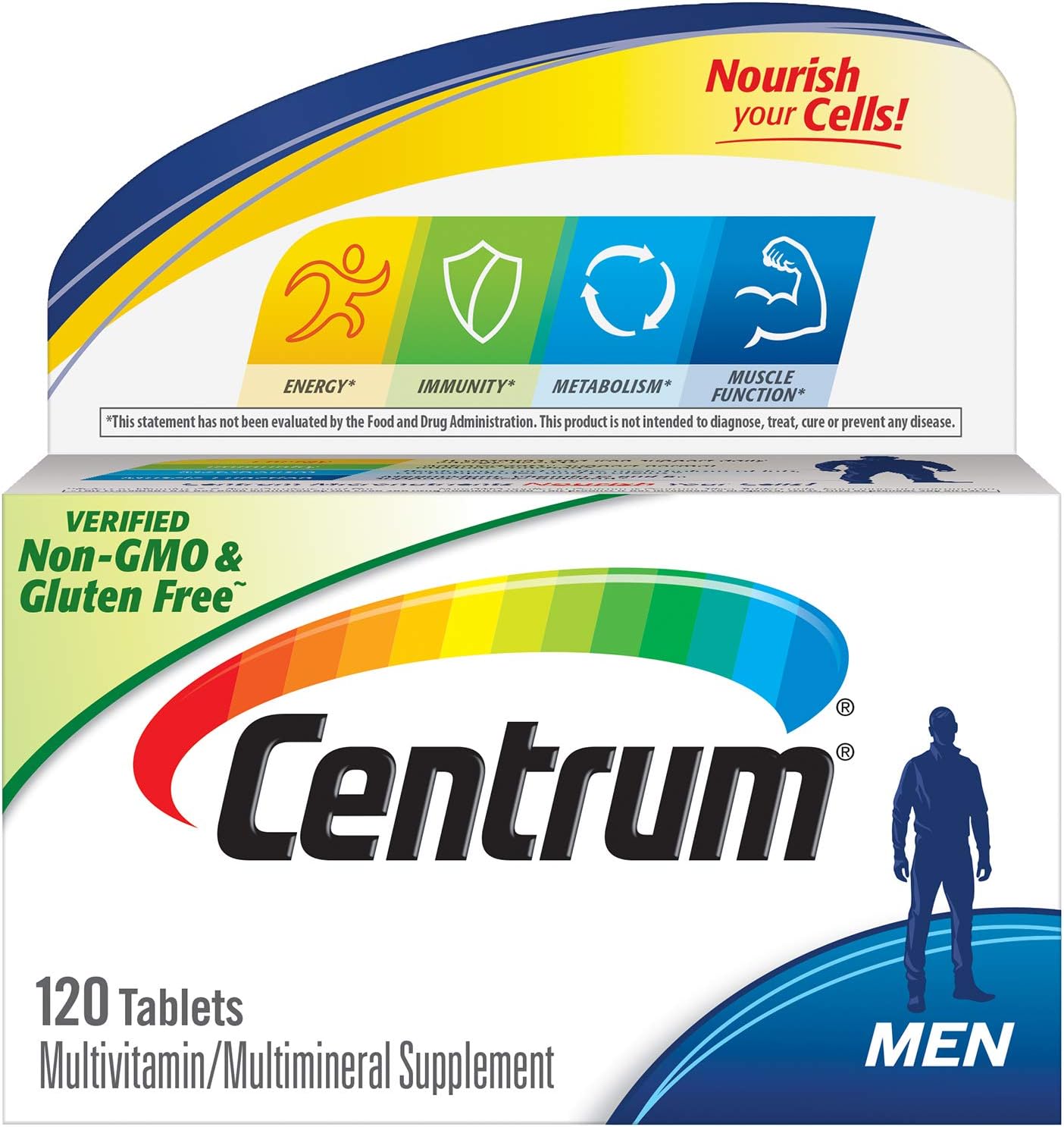 Centrum Multivitamin for Men – Multivitamin/Multimineral Supplement with Vitamin D3, B Vitamins & Antioxidants – 120 Count – Fast USA Columbia Delivery & Pakistan Shipping
