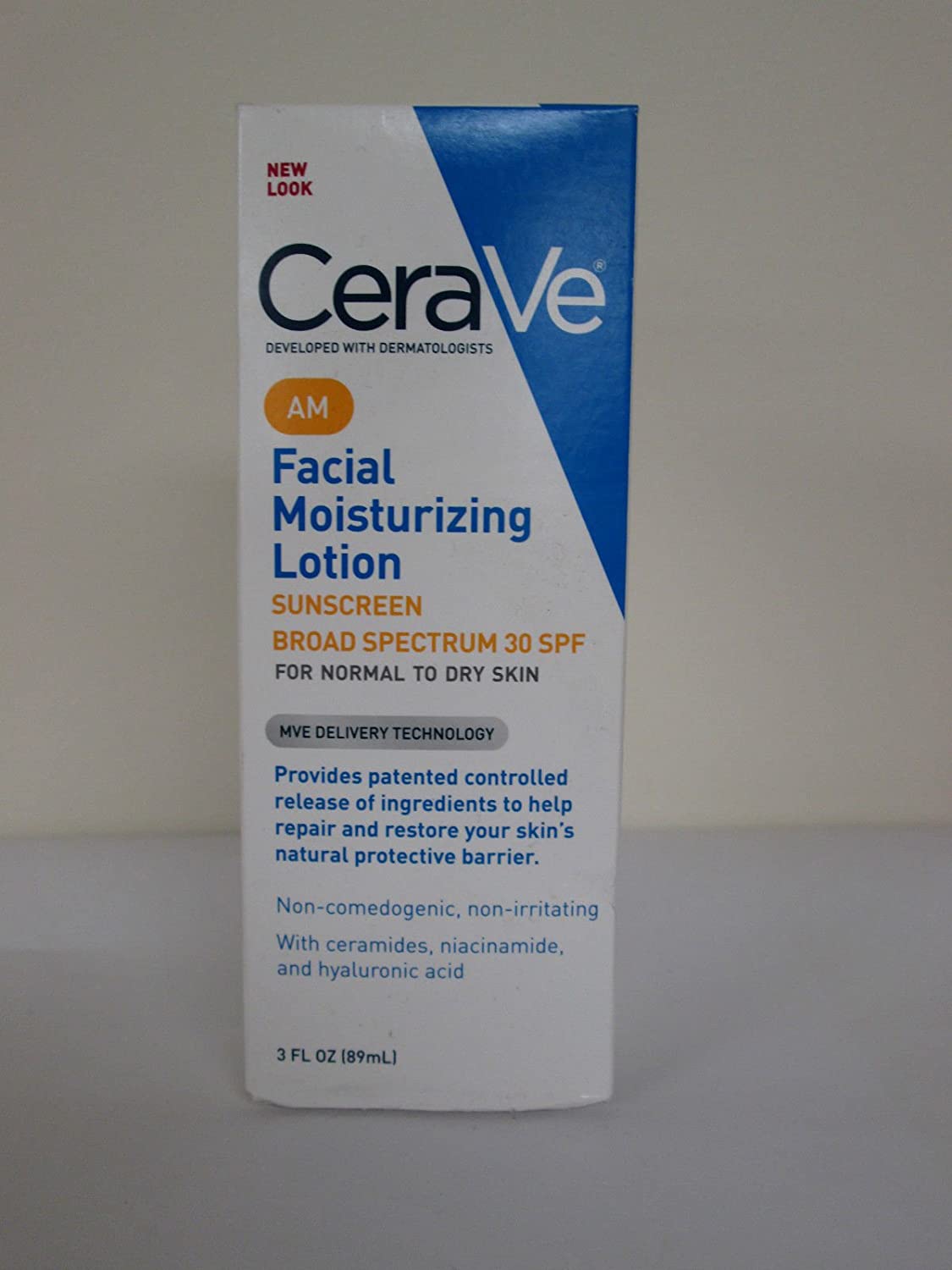 CeraVe Facial Moisturizing Lotion AM 3 fl (Pack of 4)