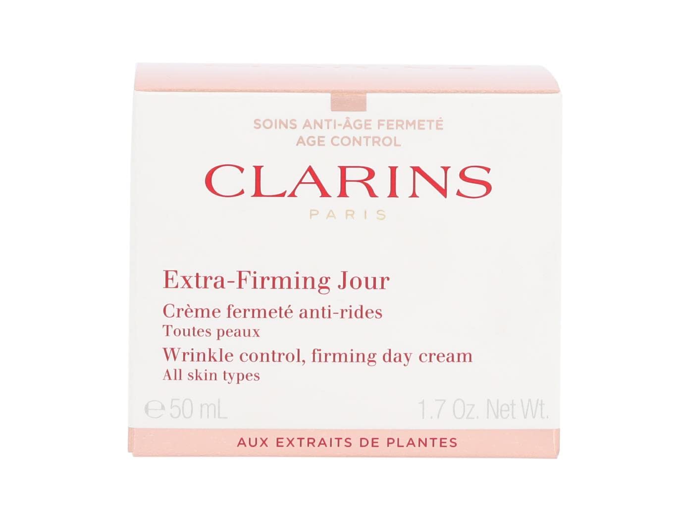 Clarins Extra Firming Day Wrinkle Lifting Cream for All Skin Type, 1.7 Ounce
