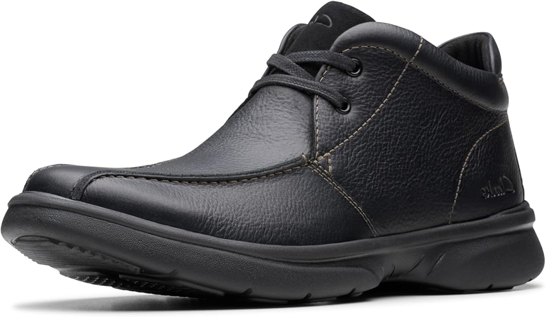 Clarks Bradley Up Men’s Chukka Boots – Premium Black Leather, OrthoLite Comfort, Imported Original (For Office, Eid & Everyday Style in Pakistan)