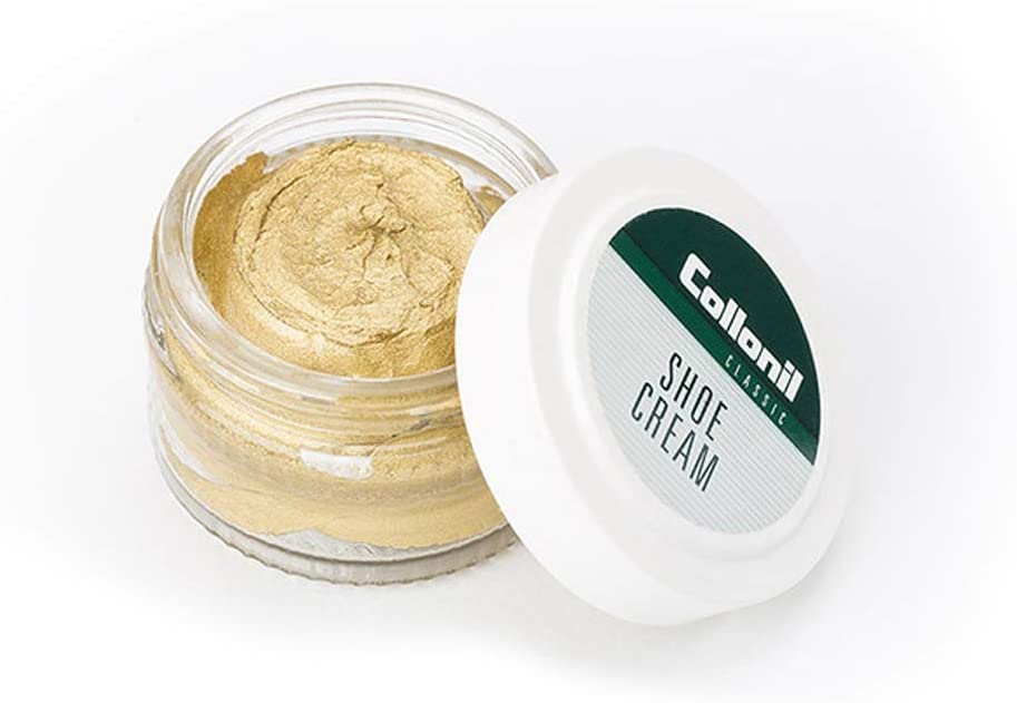 Collonil Unisex's Shoe Polish for Smooth Leather, Gold Glimmer Polish - 50ml