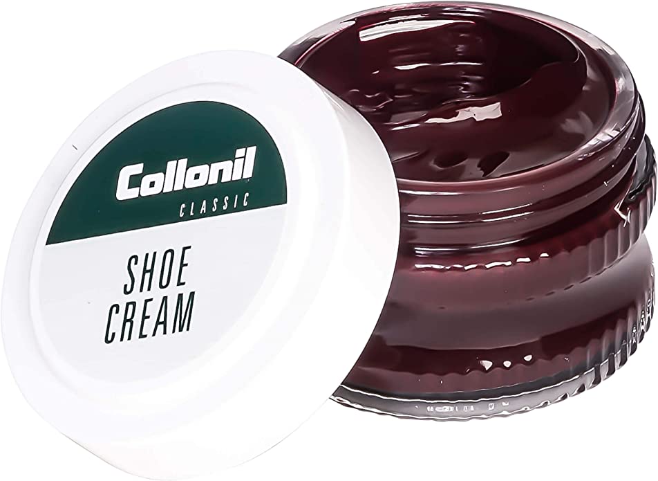 Collonil Unisex's Shoe Polish for Smooth Leather, Mahogany Brown Polish - 50ml