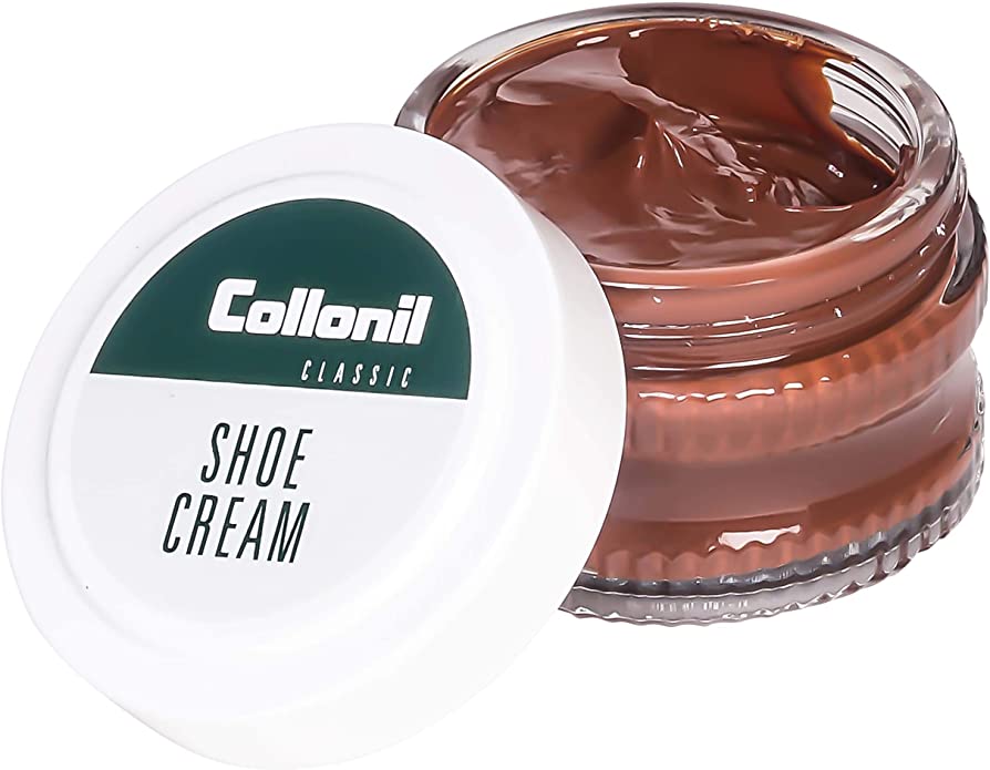 Collonil Unisex's Shoe Polish for Smooth Leather, Scotch Brown Polish - 50ml