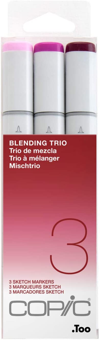 Copic Sketch Blending Trio Markers 3/Pkg, Set 3