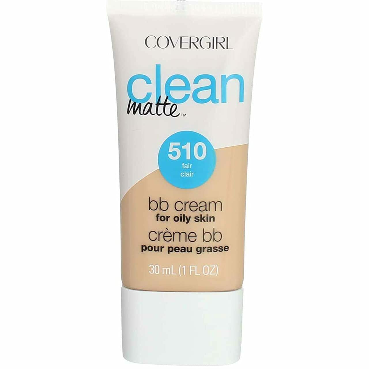 COVERGIRL Clean Matte BB Cream For Oily Skin, Fair 510 - 1 Fl Oz (30 ml)