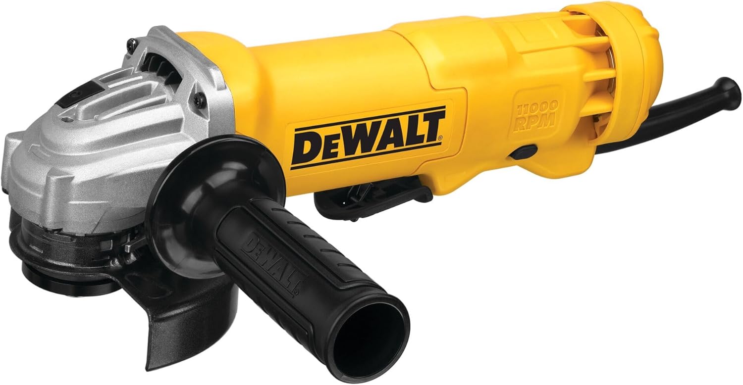 DEWALT DWE402 4.5 inch Angle Grinder 11 Amp — Best for Heavy Duty Cutting and Grinding
