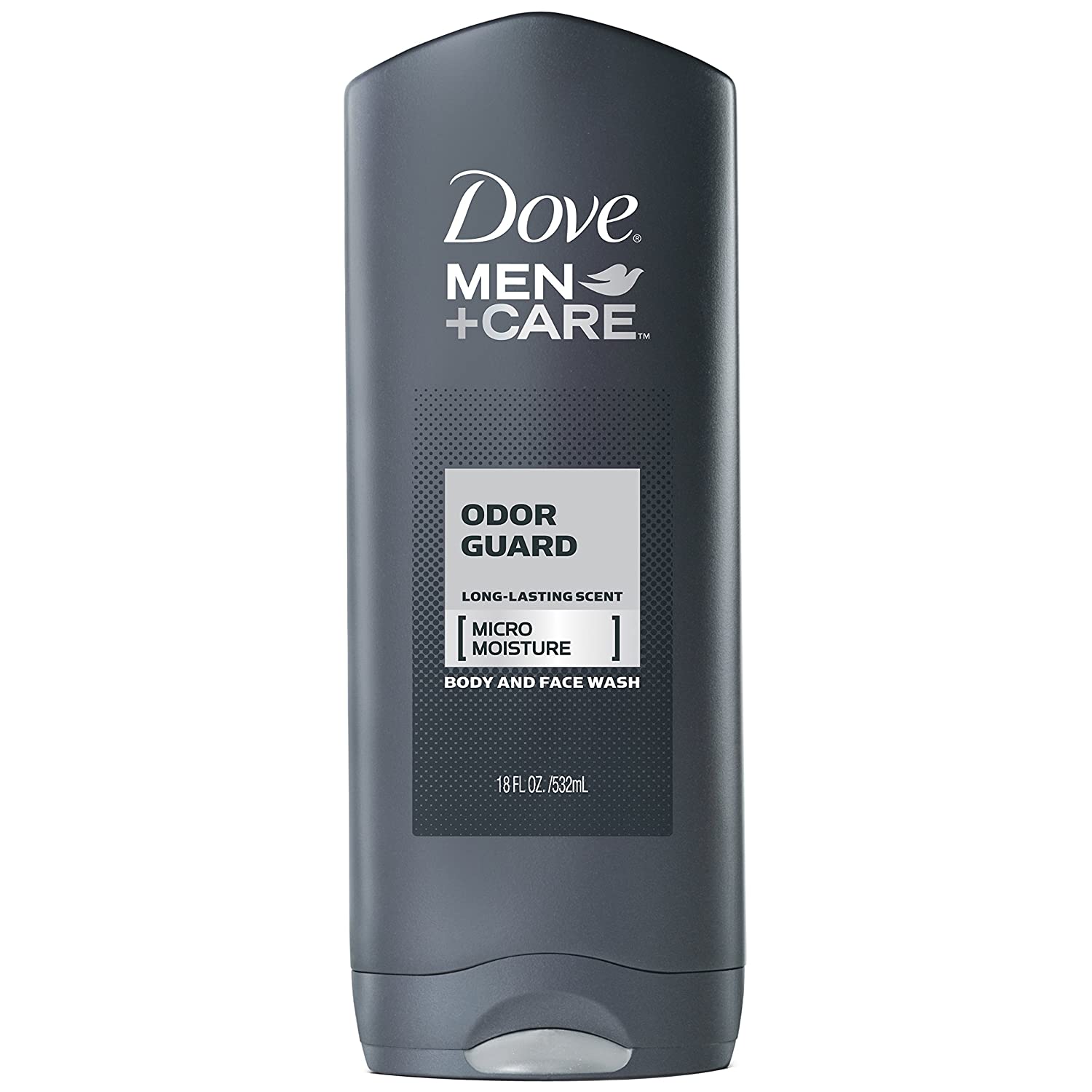 Dove Men+Care Body Wash, Odor Guard 18 oz (532ml)