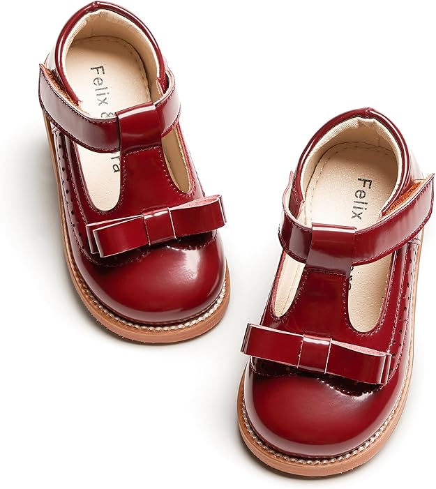 Felix & Flora Mary Jane Dress Shoes for Girls - Perfect for Party & School