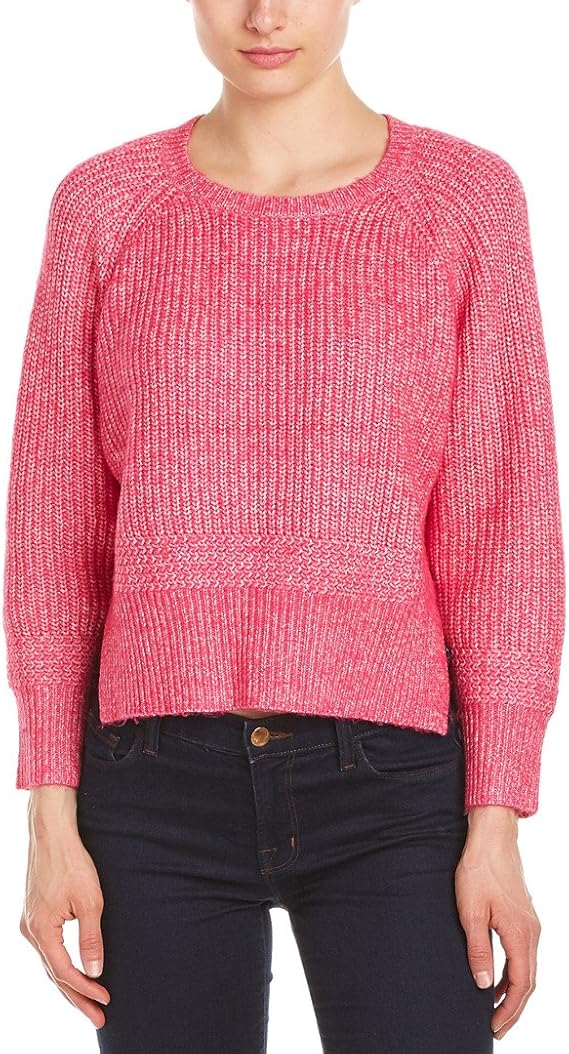 French Connection Women s Otis Chunky Sweater, Ziggy Pink, Large