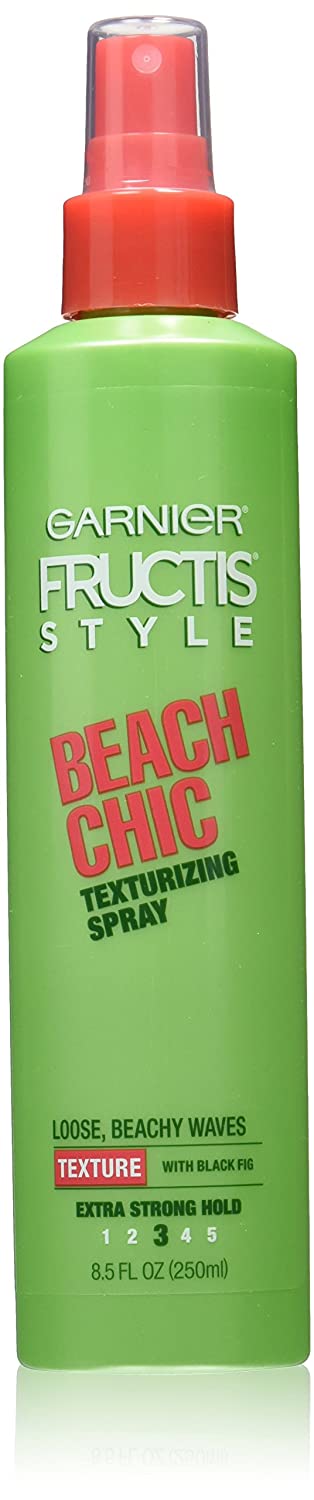 Garnier Fructis Style Beach Chic Texturizing Spray, All Hair Types - 8.5 Fl.Oz (250 ml). (Packaging May Vary)