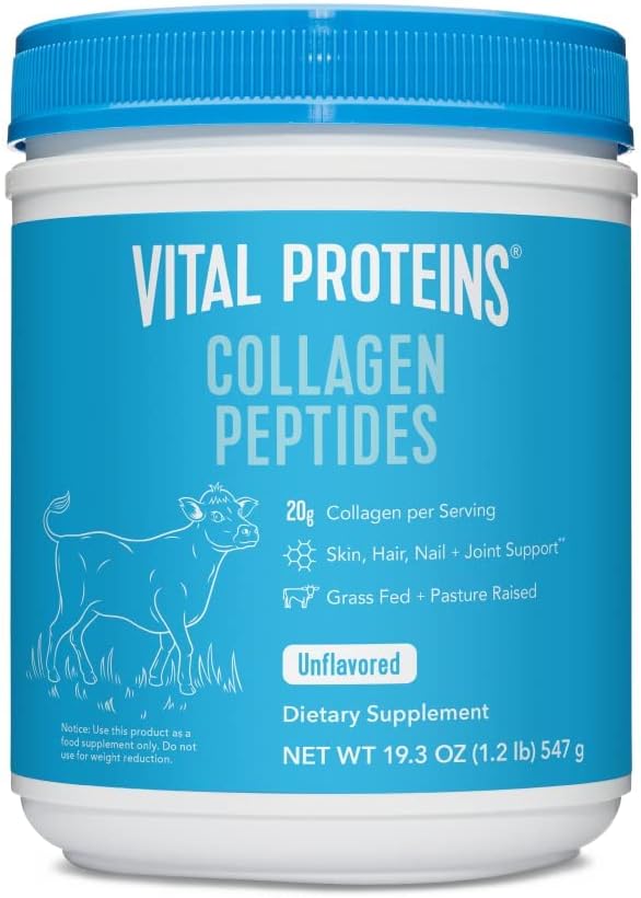 Vital Proteins, Unflavored Collagen Peptides Powder, 20 Ounce