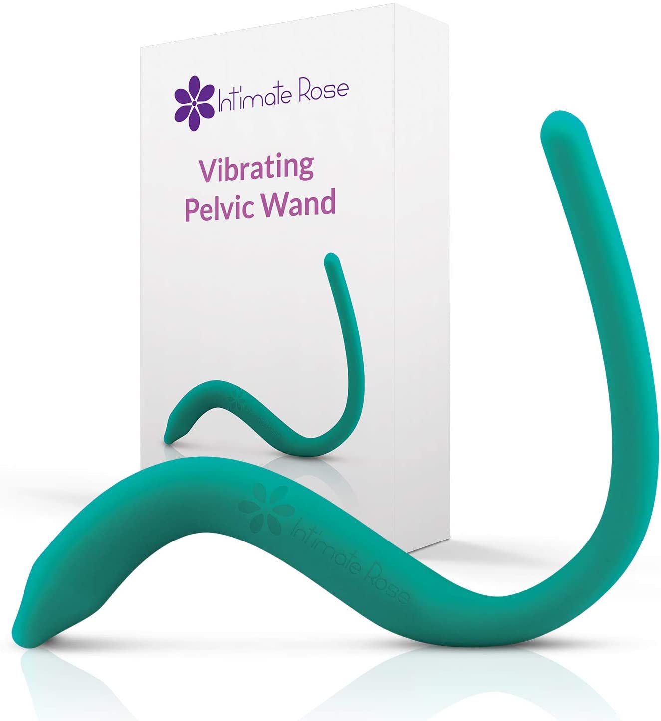 Intimate Rose Pelvic Wand with Vibration for Pelvic Therapy Trigger Point & Tender Point Release – Men & Women