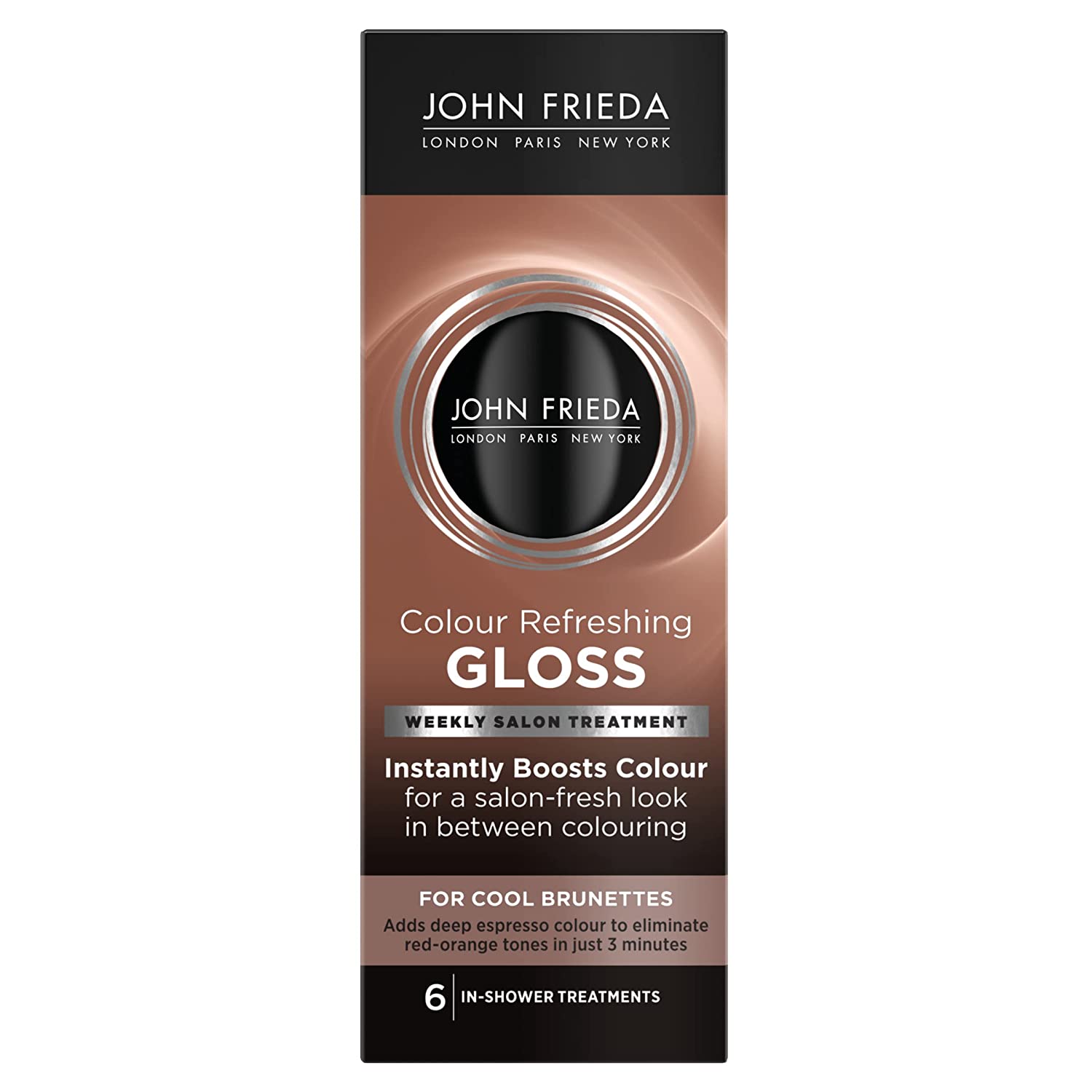 John Frieda Precision Foam Hair Color Cool Brunette - 6 Fl Oz (177ml) |  