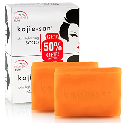 Original Kojie San Skin Lightening Soap - 135g, Twin Pack"