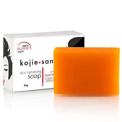 Kojie San Skin Brightening Authentic Kojic Acid Soap Even and Brighten Skin Tone - 65 Gram Bar