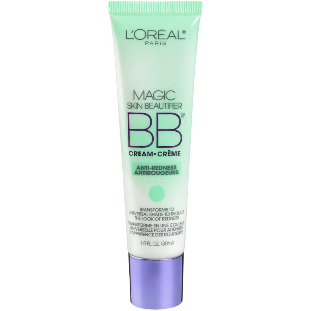 L'Oréal Paris Makeup Magic Skin Beautifier Anti-Redness BB Cream - 1.0 Fl.Oz (30ml)