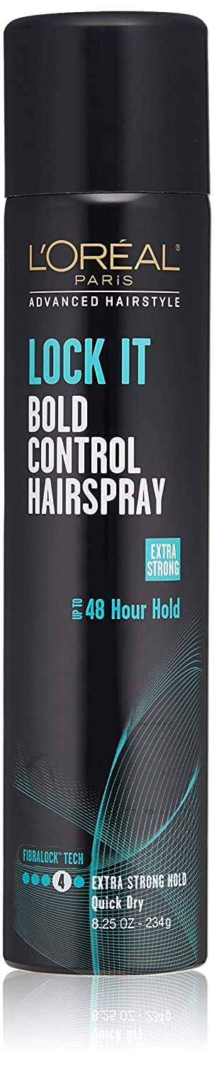 L Oreal Paris Hair Care Advanced Hairstyle Lock It Bold Control Hairspray - 8.25 Ounce (234g)