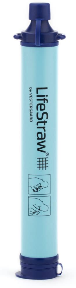 LifeStraw Personal Water Filter for Hiking, Camping, Travel, and Emergency Preparedness