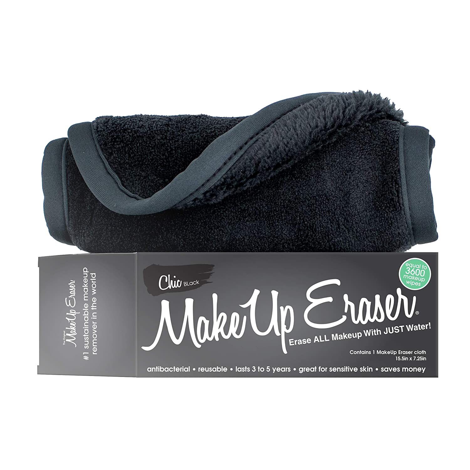 MakeUp Eraser, Erase All Makeup With Just Water, Including Waterproof Mascara, Eyeliner, Foundation, Lipstick and More