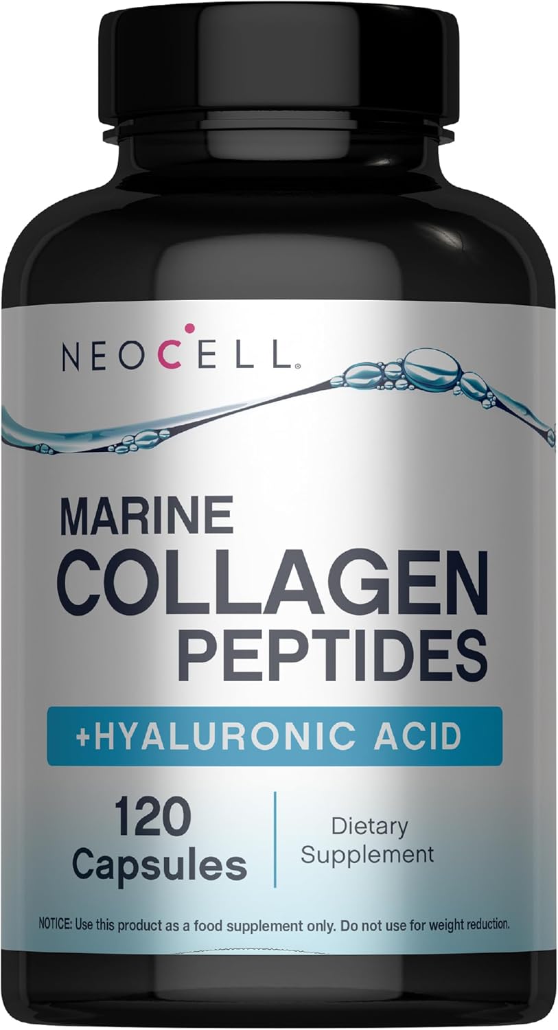 Neocell Marine Collagen plus Hyaluronic Acid Capsules 2000mg - 120 Count