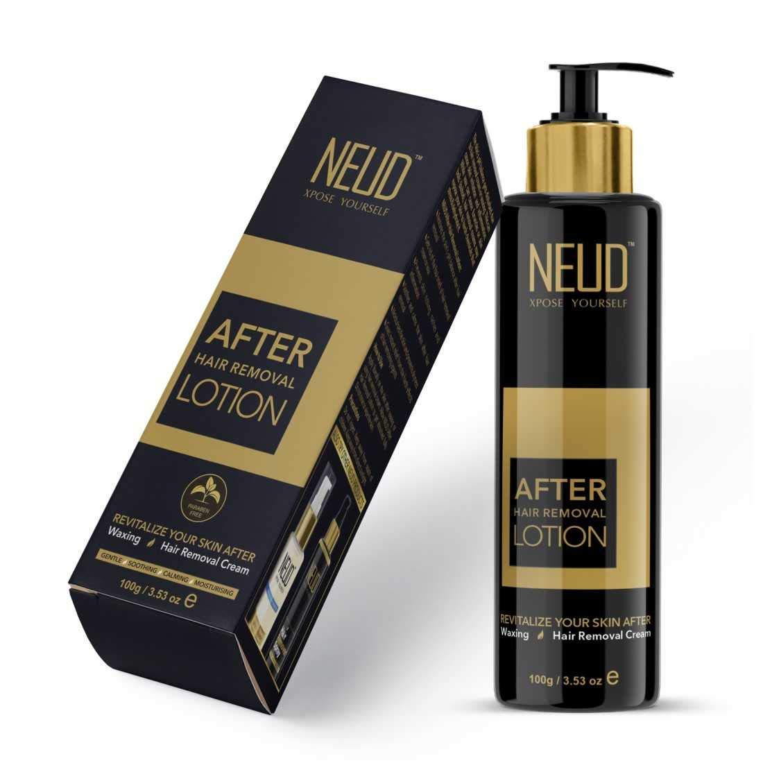 NEUD After Hair Removal Lotion for Skin Care in Men & Women- 3.5 Oz (100g)