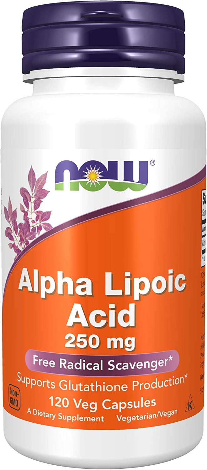 NOW Foods Alpha Lipoic Acid 250mg - 120 Vcaps