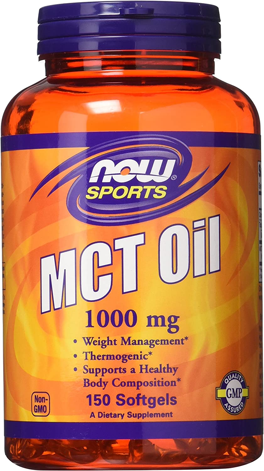 Now Foods MCT Oil Softgels, 1000mg -150 Count (Pack of 2)