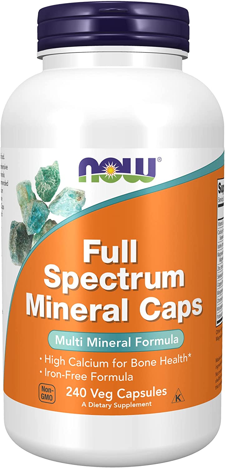 NOW Full Spectrum Mineral Caps - 240 Capsules