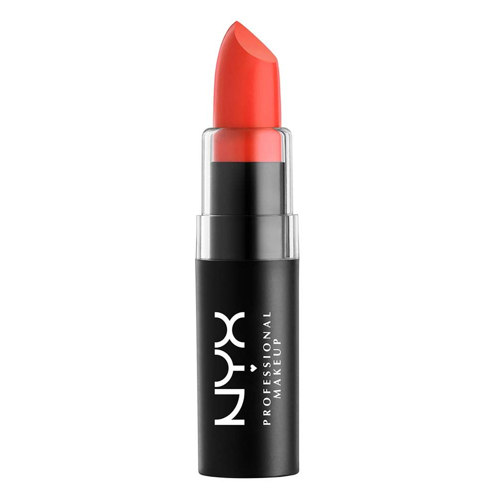 NYX Professional Makeup Matte Lipstick - Indie Flick 5 (Bright Coral Red)