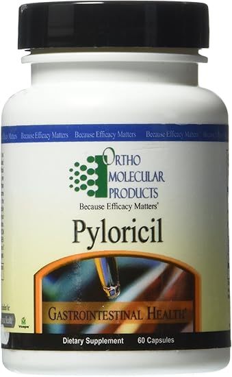 Ortho Molecular Products, Pyloricil, 60 Capsules [Health and Beauty]