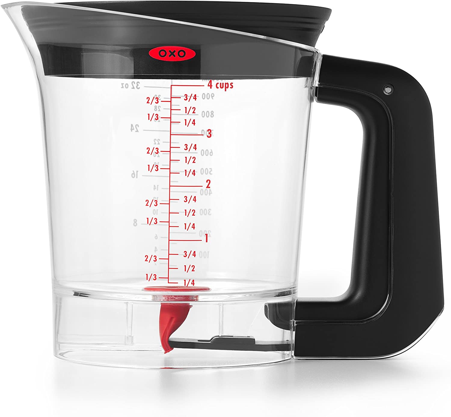 OXO Good Grips Good Gravy 4-Cup Fat Separator - Clear